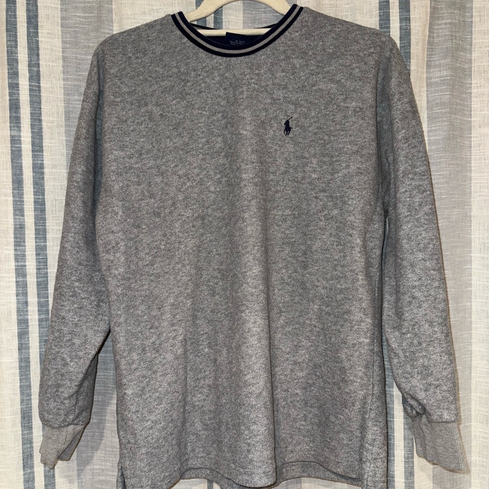 Polo by Ralph Lauren Gray Crewneck Sweater